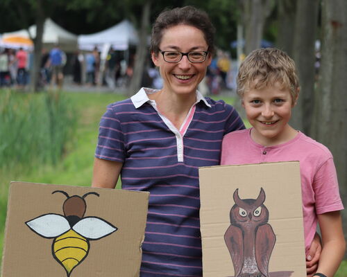 Ökolöwen-Botschafterin Anett