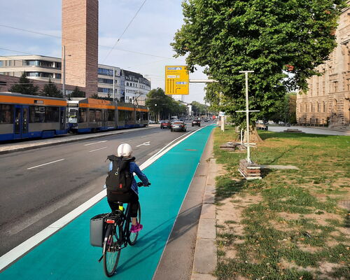 Wir Ökolöwen stellen bedeutende Schlüsselprojekte vor, die Leipzigs Radverkehr verbessern.
