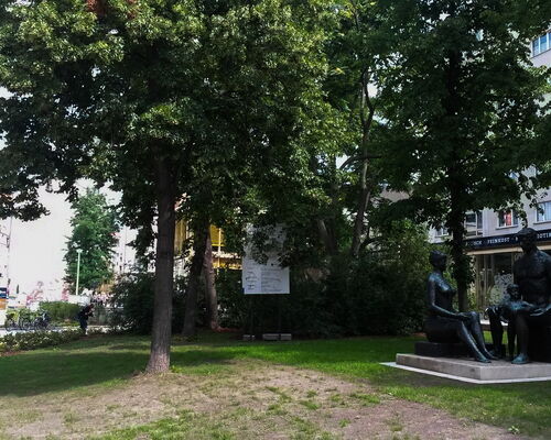 Quartiersplatz an der Karli