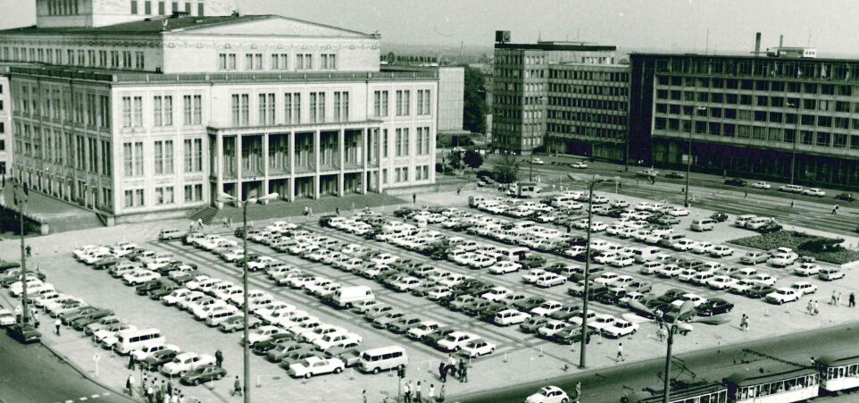 Augustusplatz an der Oper