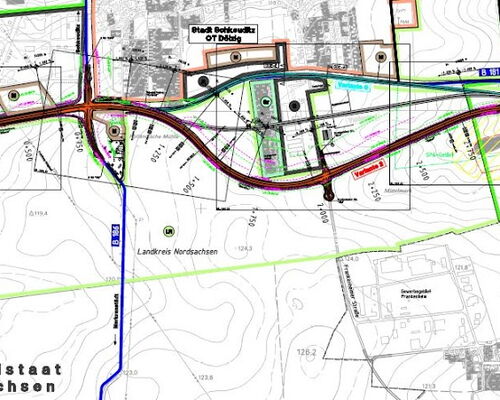 Übersichtsplan B 181