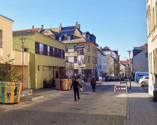 Spielstraße in Leipzig ©Ökolöwe