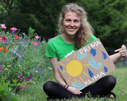 Ökolöwen-Botschafterin Beatrice