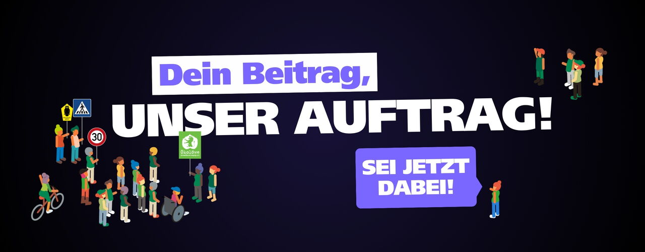 Hände und Spendenglas