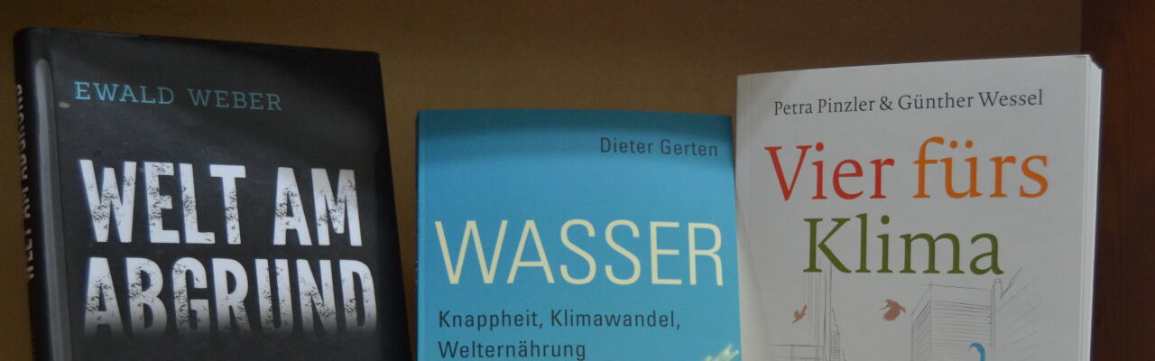 Bücher rund um den Klimawandel