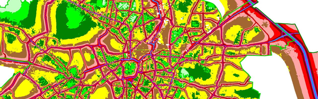 Lärmkarte Leipzig 2009