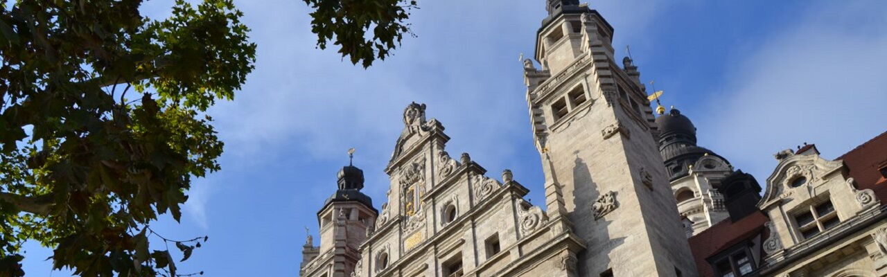 Das Neue Rathaus von Leipzig