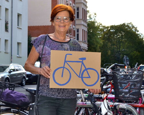 Ökolöwen-Botschafterin Gisela