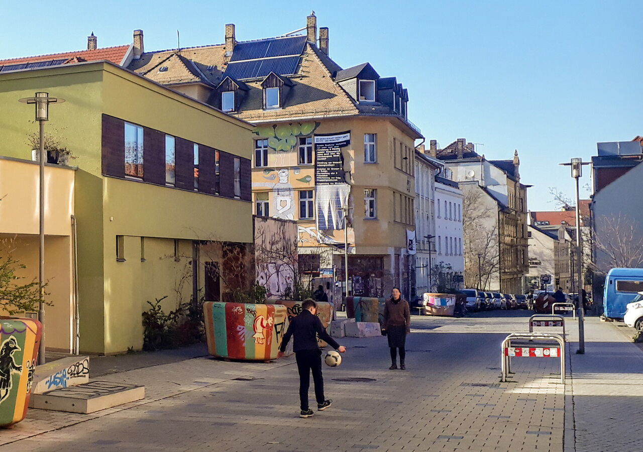 Spielstraße in Leipzig ©Ökolöwe