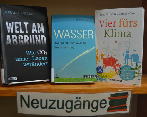 Bücher rund um den Klimawandel