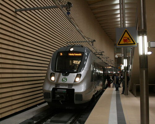 S-Bahn im City-Tunnel Leipzig