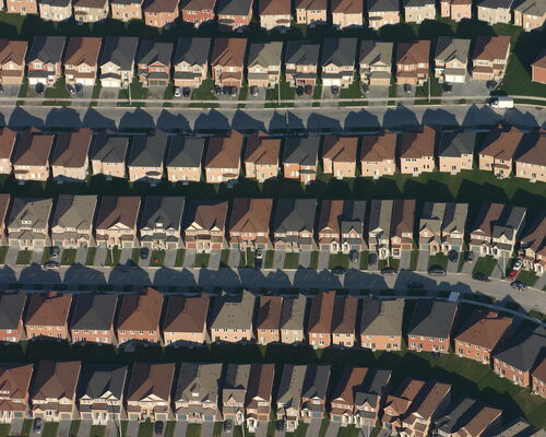 Flächenfraß an Leipzigs Stadträndern Foto: Markham, Ontario Photo by IDuke via wikipedia commons