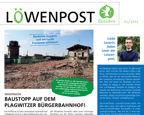 Ansicht Titelbild Löwenpost 2/2021