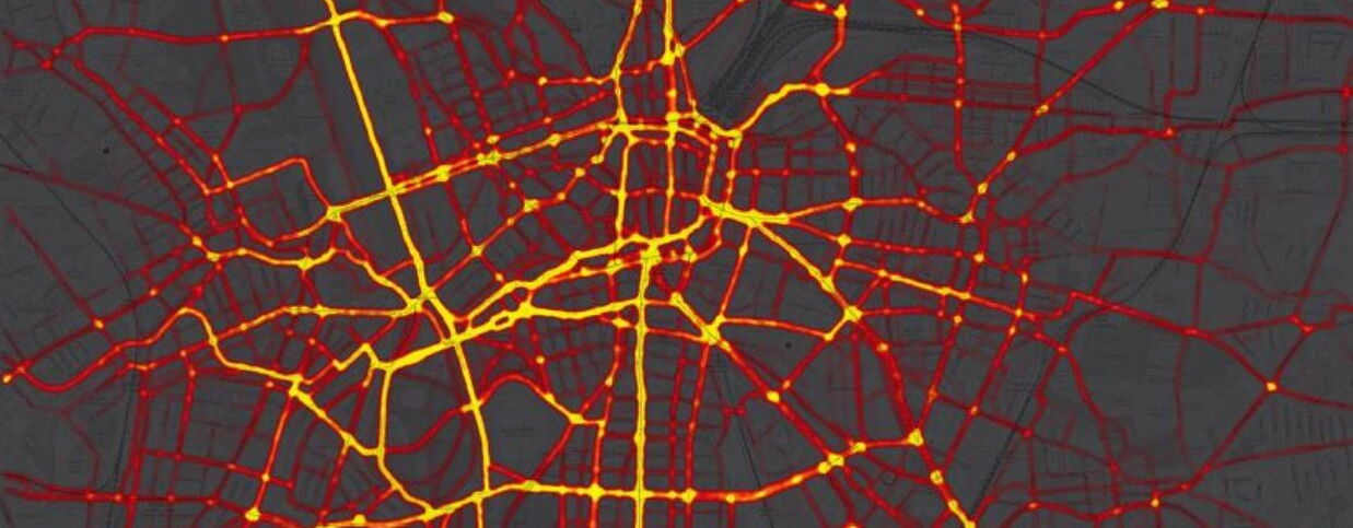 Heatmap Radverkehr © Oekoloewe
