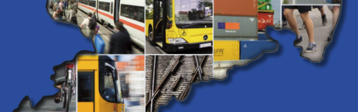 Titelblatt des Landesverkehrsplan Sachsen 2025