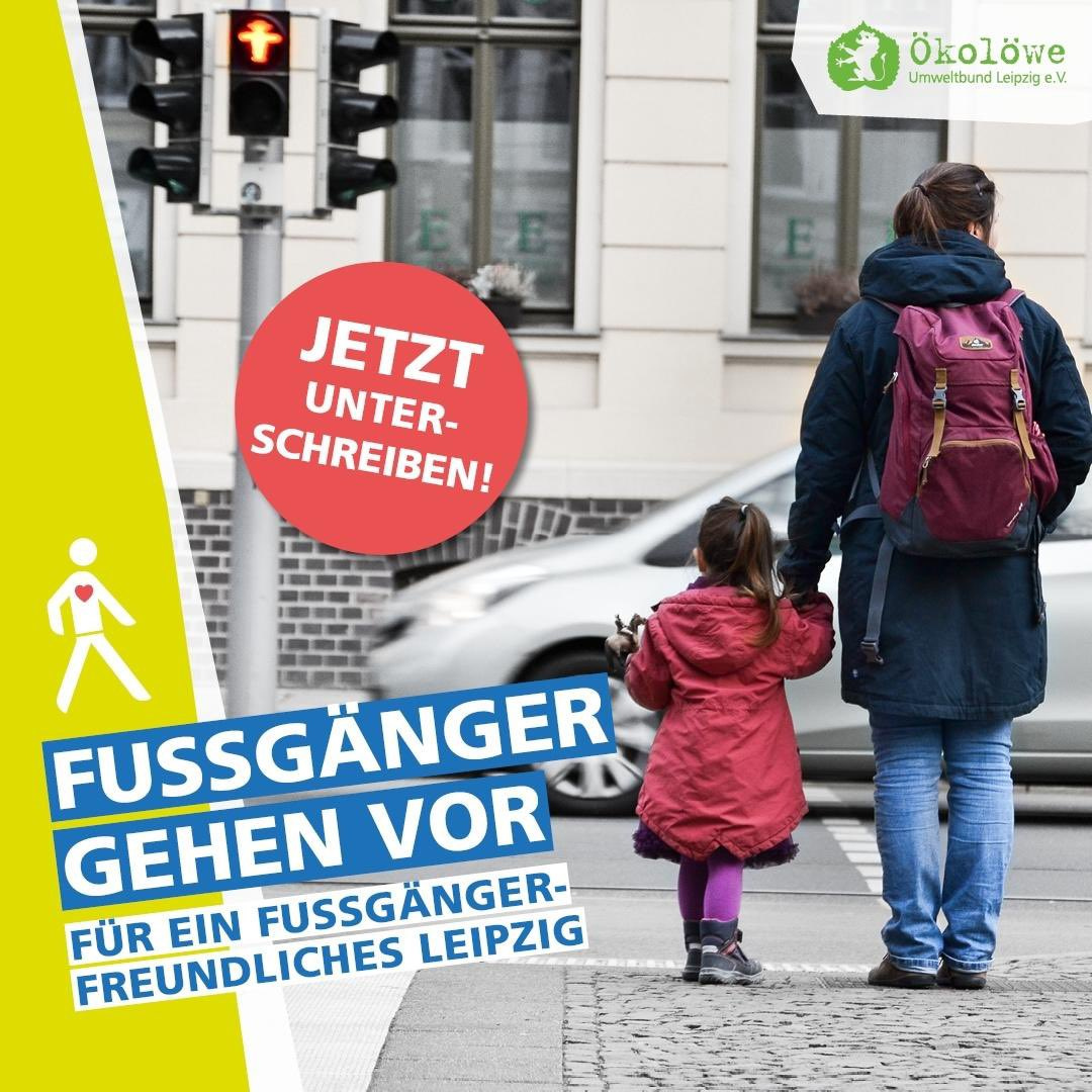 Fußgänger gehen vor