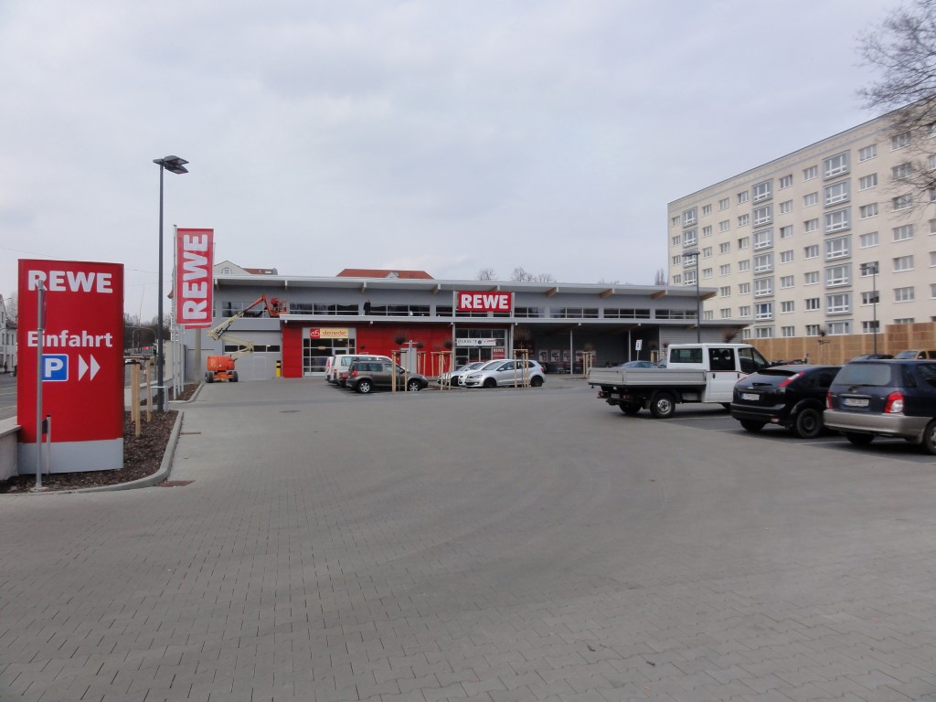 REWE Markt an der Bornaischen Straße in Leipzig