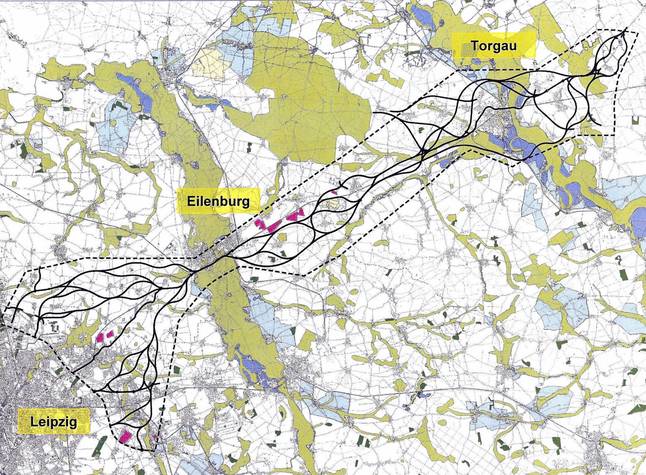 Planungskorridor für den Neubau einer autobahnähnlichen B87n