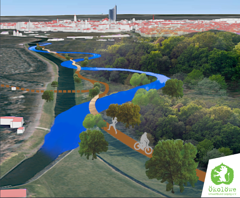 Naturweg am Elsterflutbett