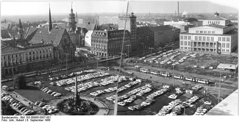 Karl-Marx-Platz Leipzig 1996