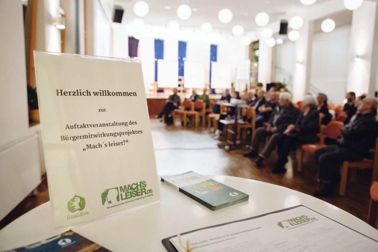 Aufsteller auf Tisch