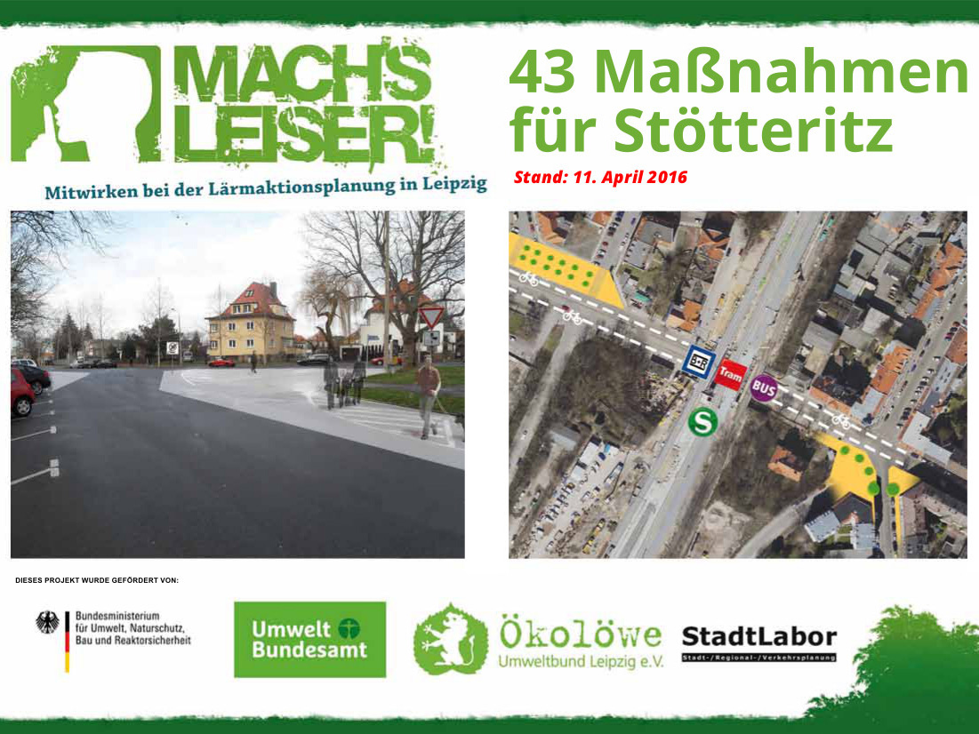 Titelblatt des Maßnahmenkatalog für Leipzig-Stötteritz