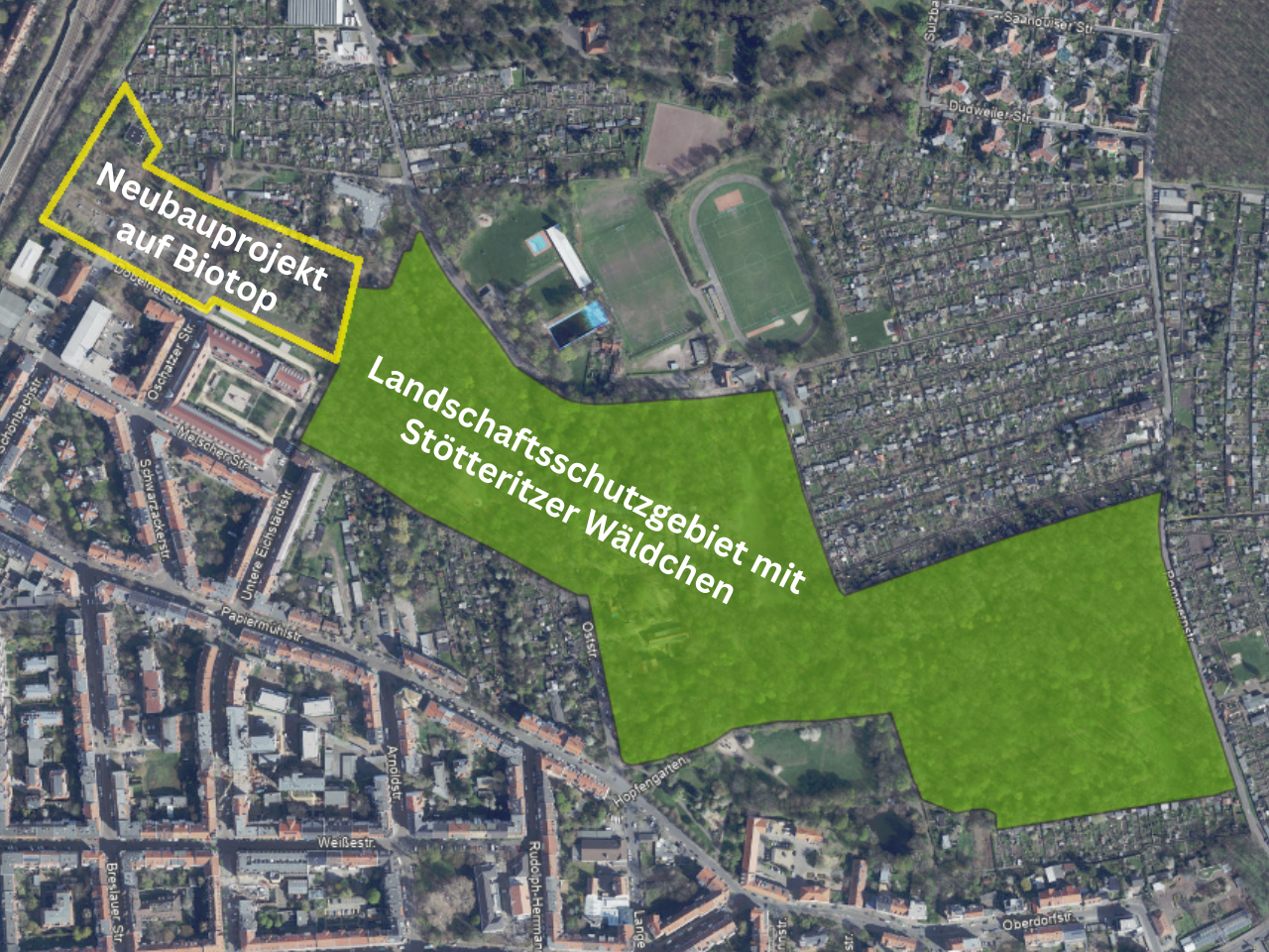 Stötteritz: Biotop in Gefahr