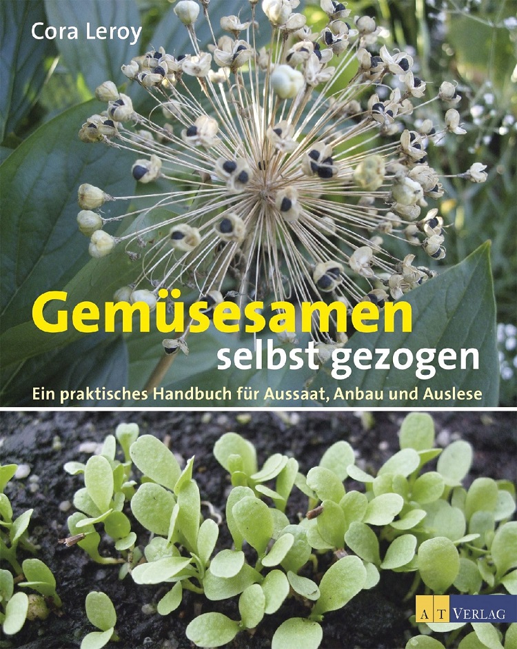 Buchcover zu 'Gemüsesamen selbst gezogen' von Cora Leroy