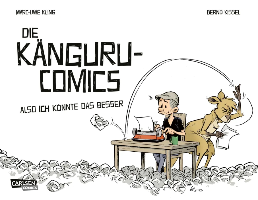 Buchcover "Die Känguru-Comics 1: Also ICH könnte das besser"