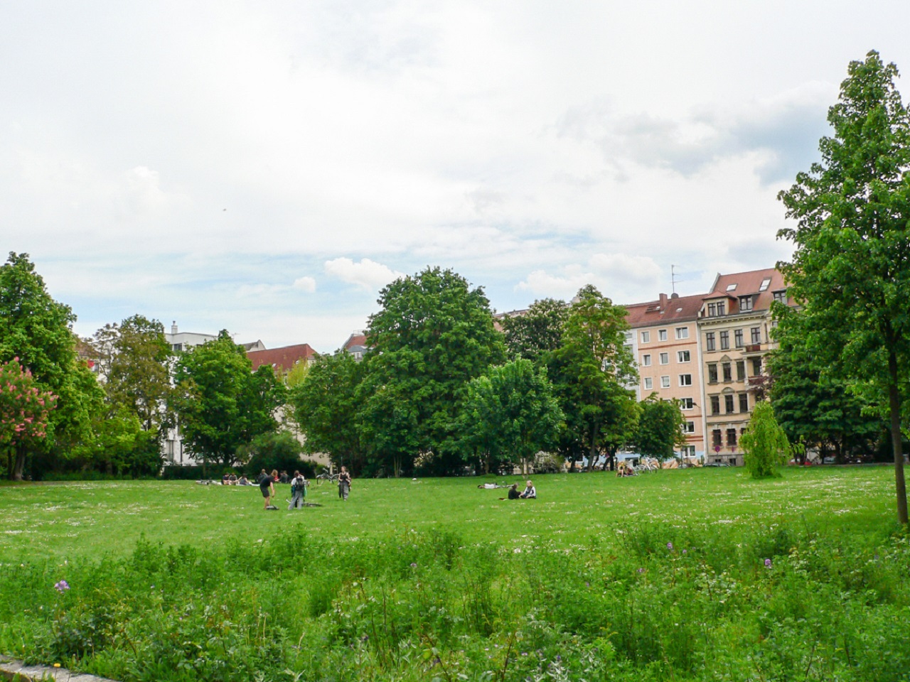 innerstädtische Grünfläche zur Naherholung
