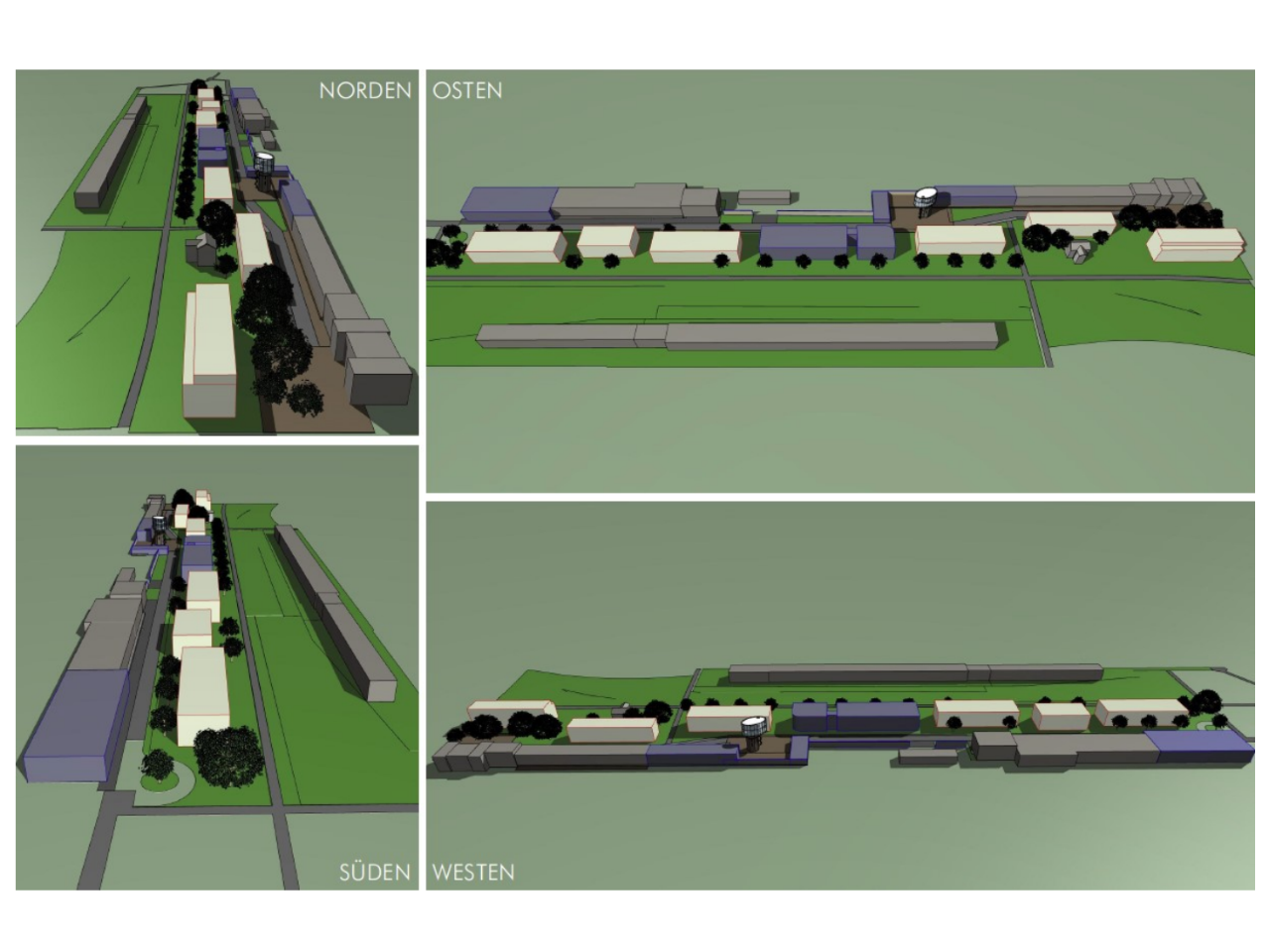 Was die LEWO auf dem Bürgerbahnhof alles zubauen wollte.