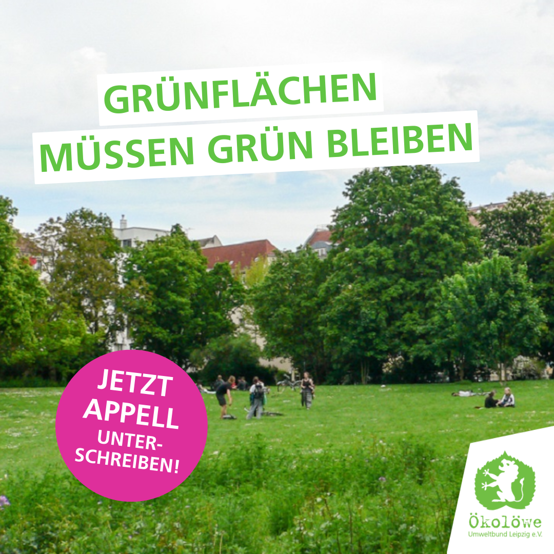 Mehr Grün für Leipzig