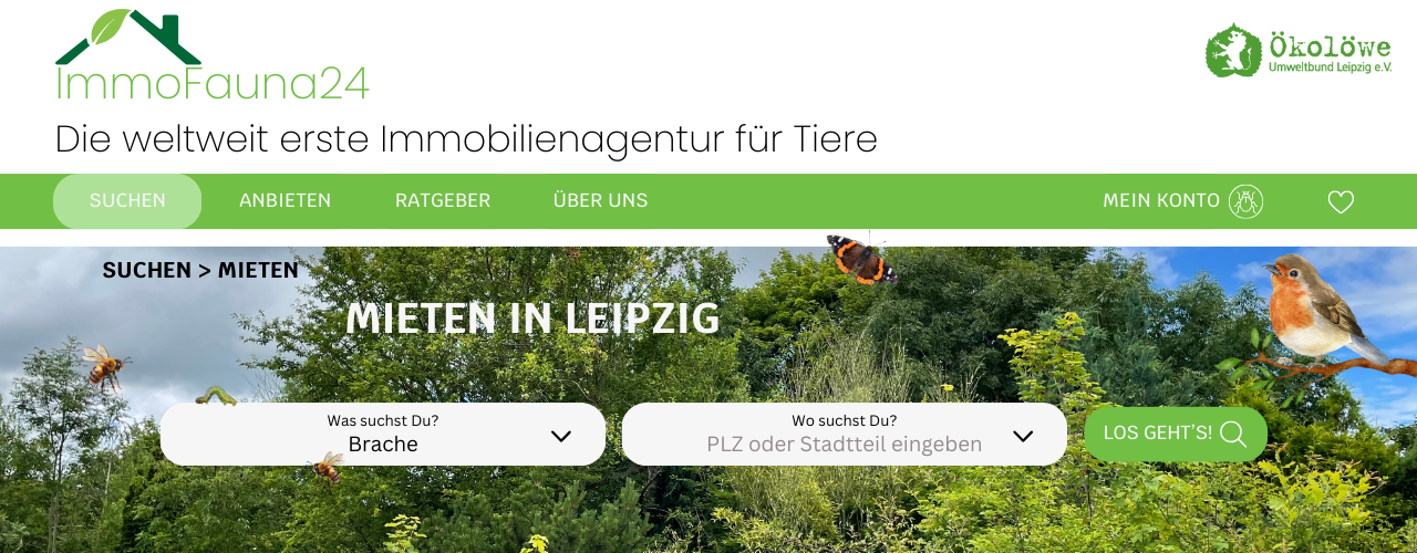 Immobilienagentur für Tiere